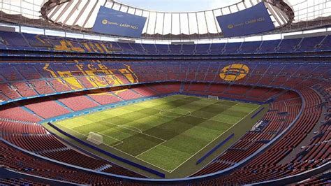 Camp Nou inside