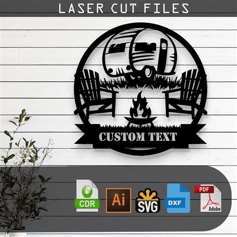 Download Camper Commercial Use DXF Files