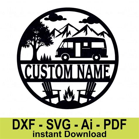 Download Camper DXF Files
