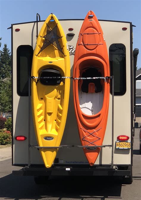 Rev Up Your Adventure Game with the Ultimate Camper Kayak Rack Solution