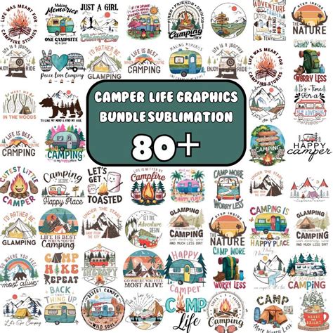 Download Camping Bundle Commercial Use