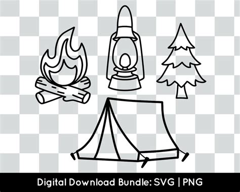 Download Camping Bundle Cut Images