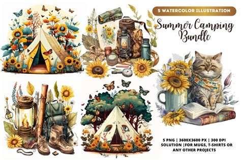 Download Camping Bundle Easy Edite