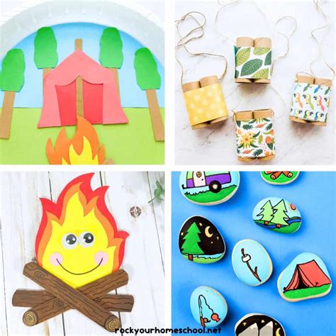Camping Crafts Pinterest