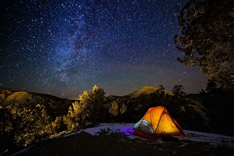 Camping Night Stars