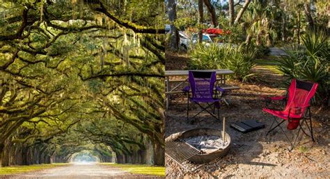 Camping Spots Near Savannah Georgia