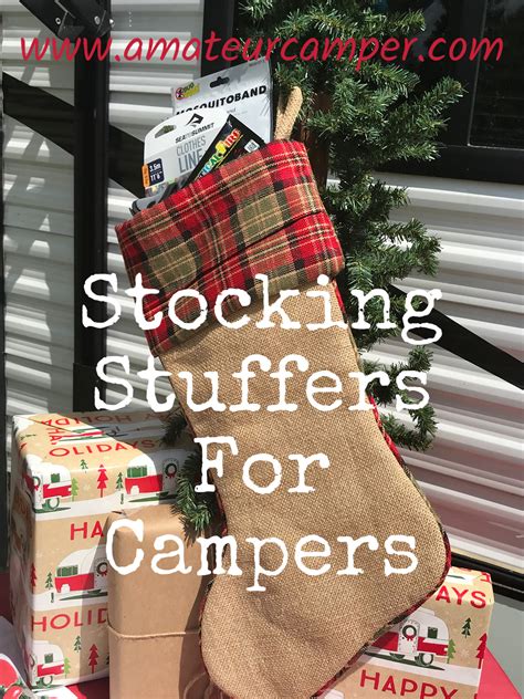 Camping Stocking Stuffers