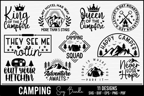 Explore the Great Outdoors with Free Camping SVGs - Your Ultimate Resource for Nature-Themed Crafts!