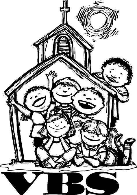 Camping Vbs Coloring Page