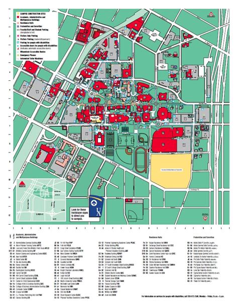 Campus Map University Of Akron