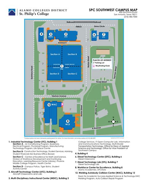 Spc Seminole Campus Map Map Vector