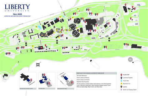 Liberty University Map