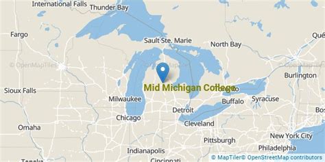 Renovated Building Floor Plan Mid Michigan College