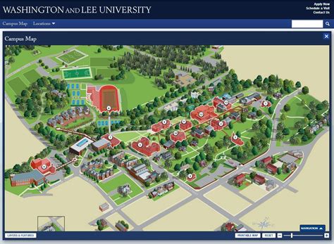 W&l Campus Map Zip Code Map