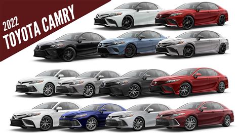 Camry Colors