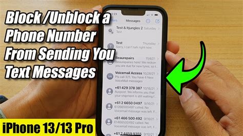 Can I Unblock Text Messages On An iPhone?