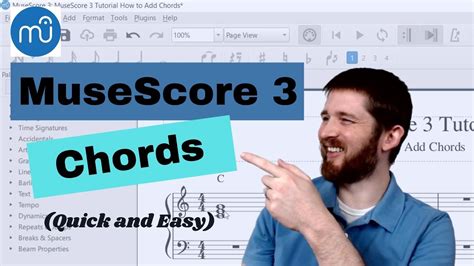 Can I add chords to my score in Musescore?