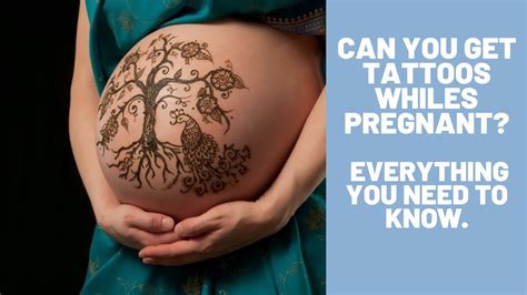 Can You Get a Tattoo While Pregnant?