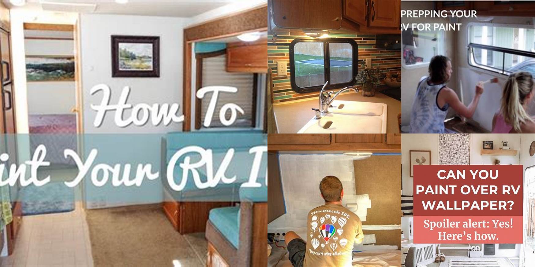 Can You Paint Over Rv Wallpaper
