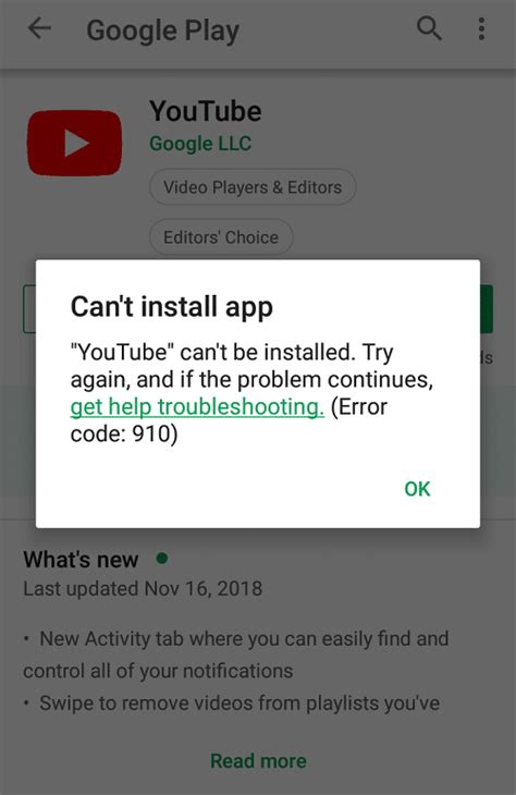 Troubleshooting Guide: How to Fix Can't Install App Error Code 910?