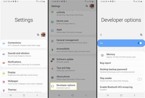 How to enable Developer options on Android