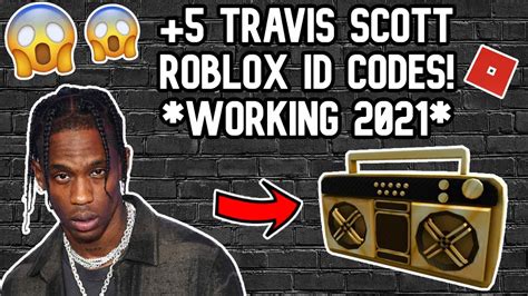 Can\'t Say - Travis Scott Roblox ID