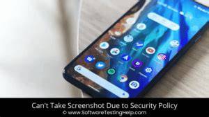 Why screenshots stop working on Android