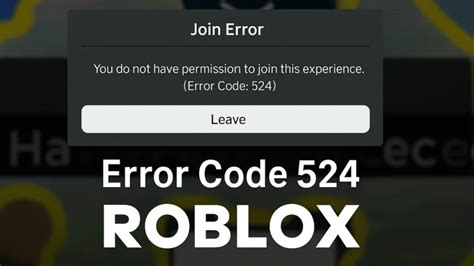 Can\'t join VIP servers because of Error Code 524 \"You do not have 