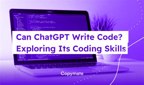 Can Chatgpt Write Code