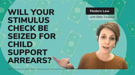 Can Child Support Arrears Take Your Stimulus Check