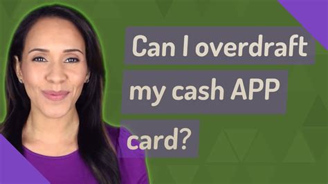 Can I Overdraft My Cash App Card
