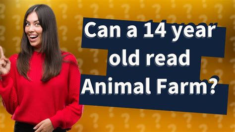 Can Kids Read Animal Farm