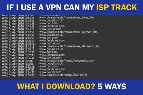 Can My ISP envision What I Download with VPN