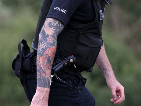 Visibly Tattooed Police Officers Policies and Shifts