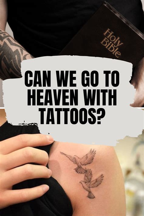 Can We Go To Heaven With Tattoos