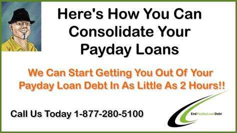 Can You Consolidate Payday Loans