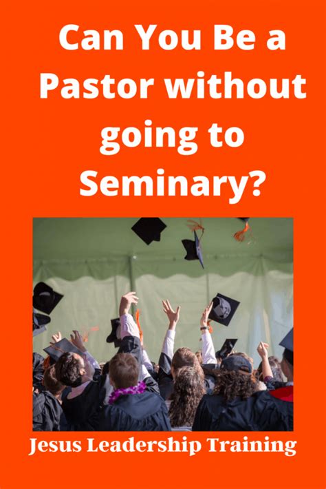 Can You Go To Seminary Without A Degree