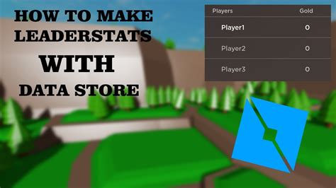 Can You Make A Leaderstats Then Save Player Data In Server 