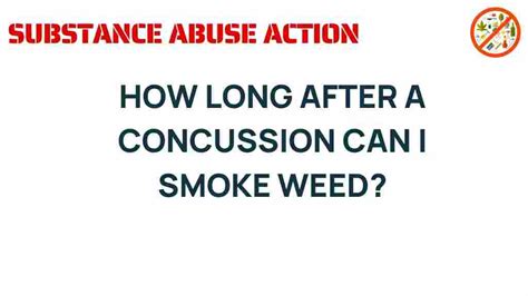 Can You Smoke Weed With Concussion