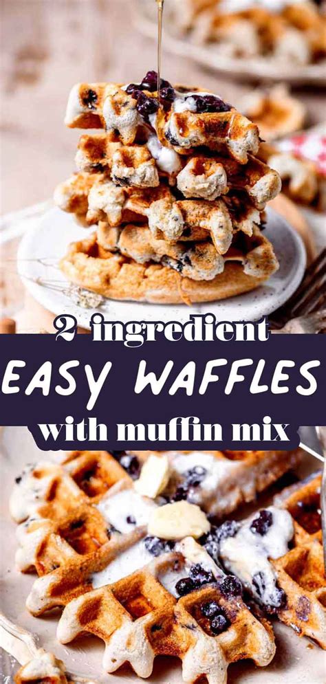 Can You Use Muffin Mix To Make Waffles