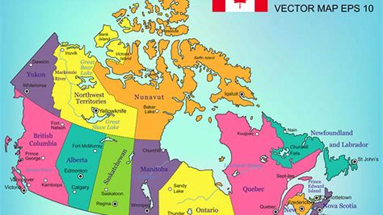 Canada Map Provinces Map