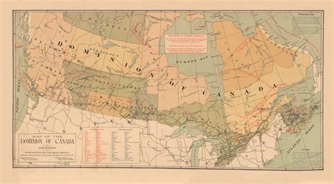 Map Of Canada In 1900 Maps of the World