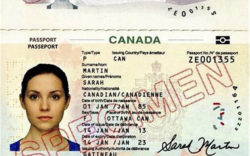 Canadian Travel Number Definition