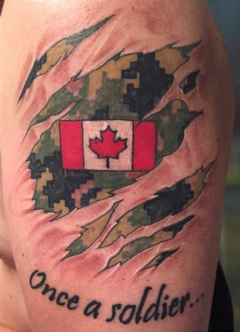 canadian military tribute tattoos Google Search