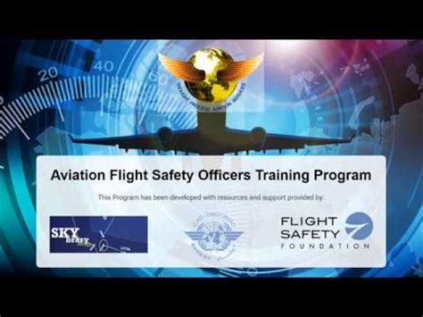 Canadian Aviation Safety Officer Training Program