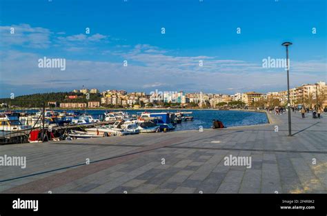Canakkale harbor view
