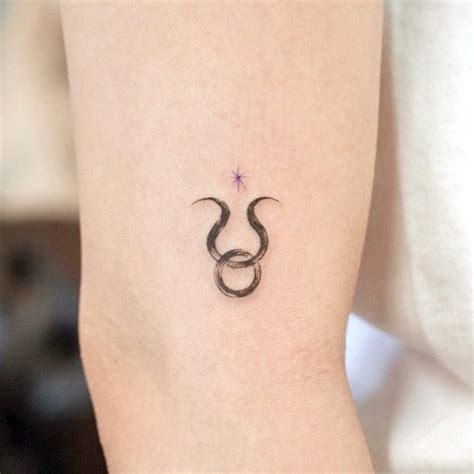 Cancer And Taurus Tattoo