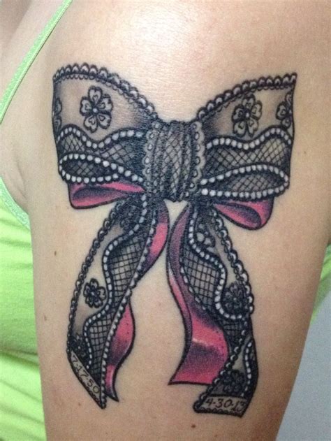 Cancer Bow Tattoo