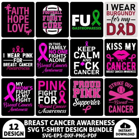 Fighting Cancer in Style: Discover the Best Cancer Shirts SVG Designs for Your Next Project!