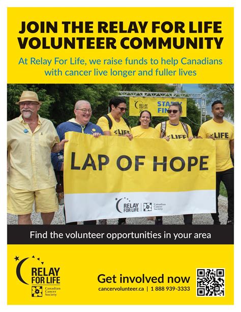 Cancer Society Volunteer Work